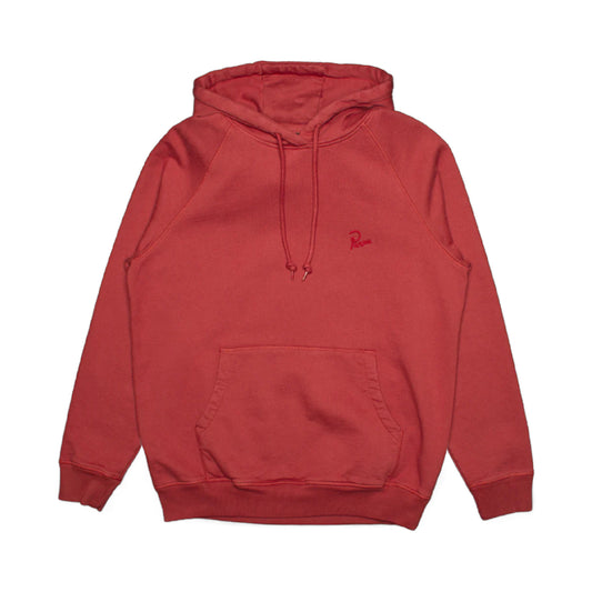 Script Logo Hooded Sweatshirt Brick Red 50225