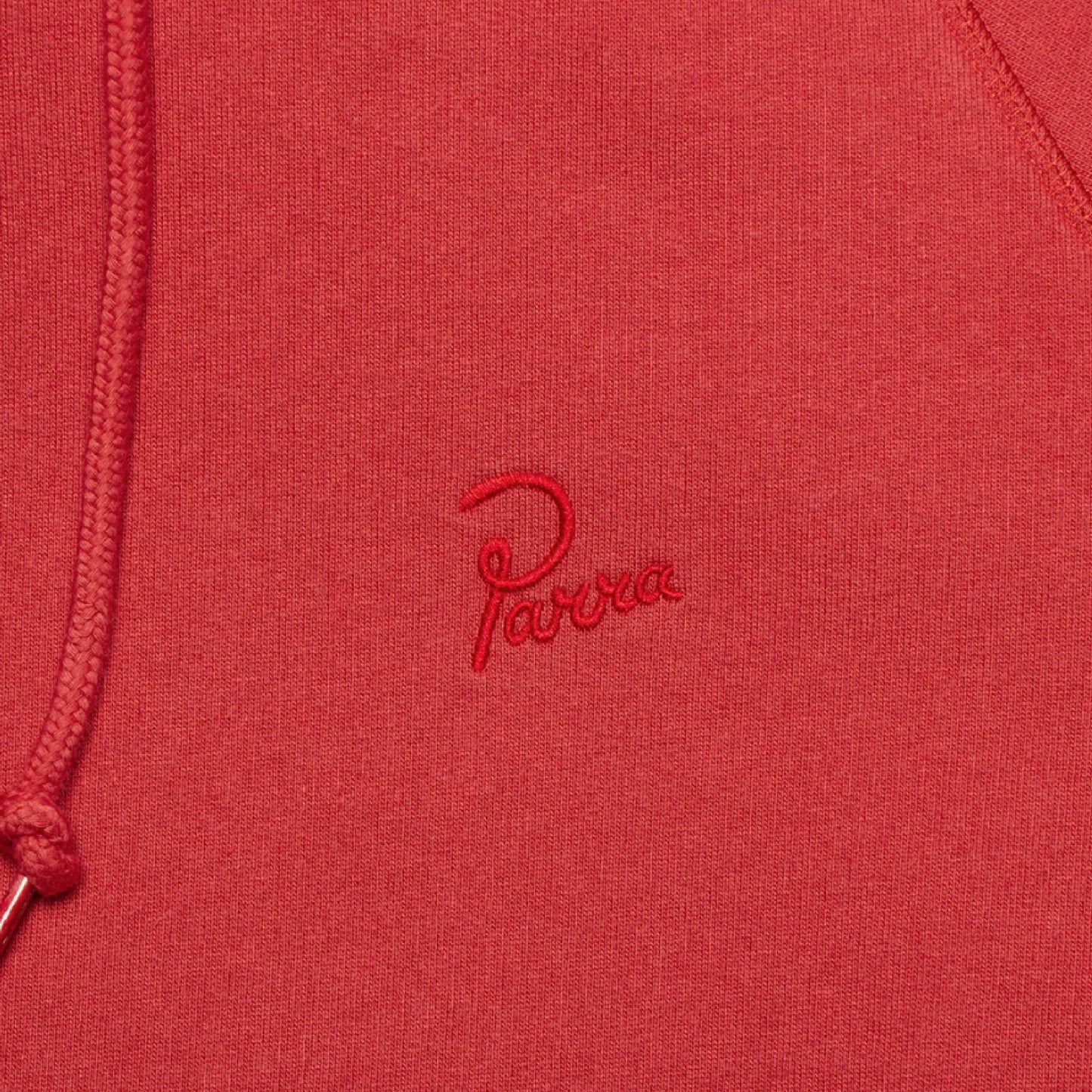 Script Logo Hooded Sweatshirt Brick Red 50225