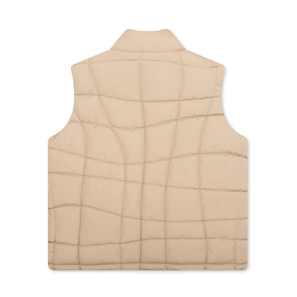 Waved Alien Puffer Vest