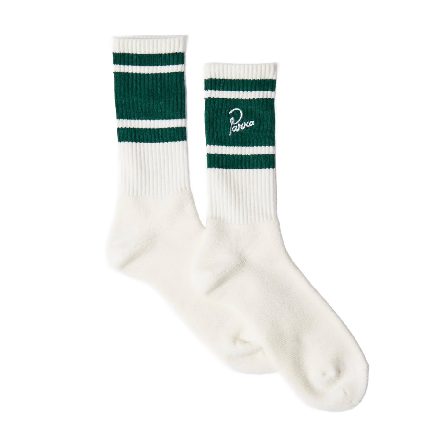 Signature striped crew socks Off white 53151