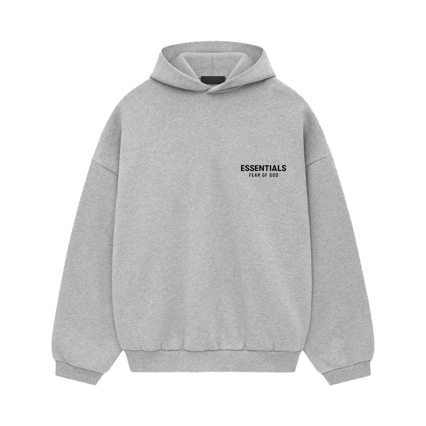 FEAR OF GOOD ESSENTIALS FLEECE HOODIE HTHR GRY 192HO246258F