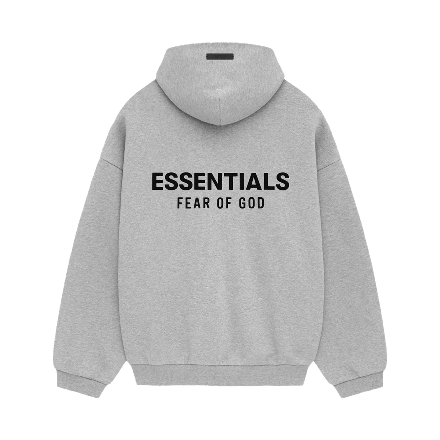 FEAR OF GOOD ESSENTIALS FLEECE HOODIE HTHR GRY 192HO246258F