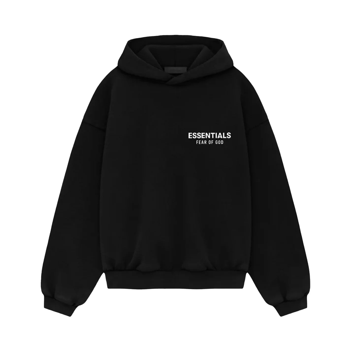 FEAR OF GOD ESSENTIALS FLEECE HOODIE BLACK 192HO246250F