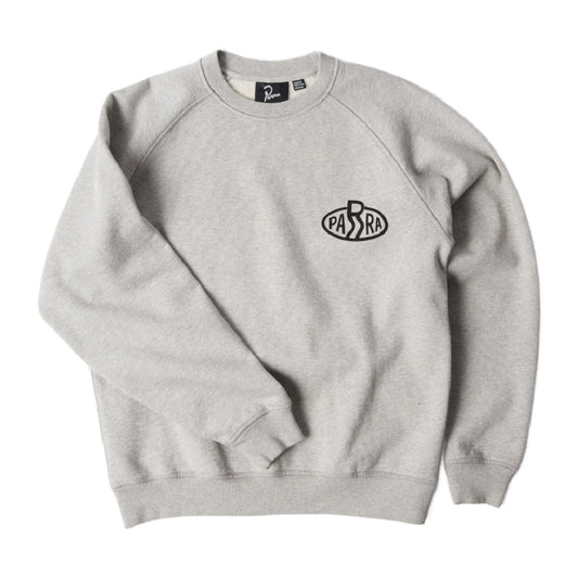 Legs logo crew neck sweatshirt Heather grey