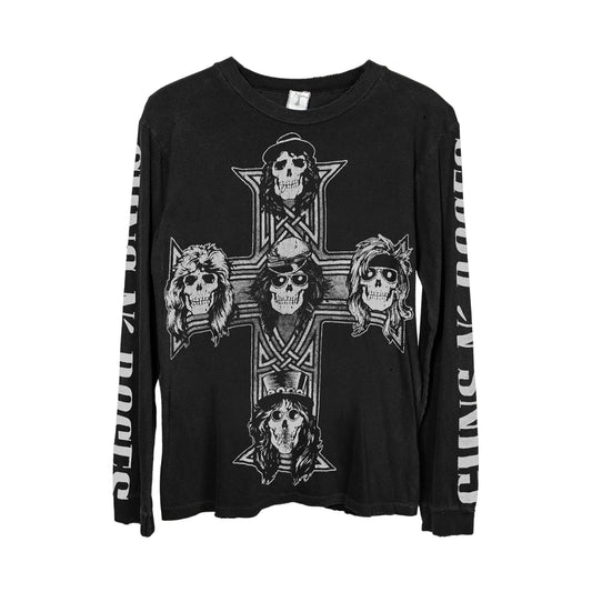 GUNS N' ROSES CROSS LONGSLEEVE