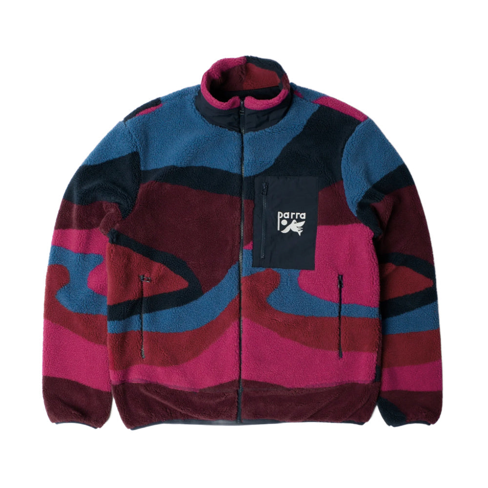 Full ftp booster polar fleece jacket Red