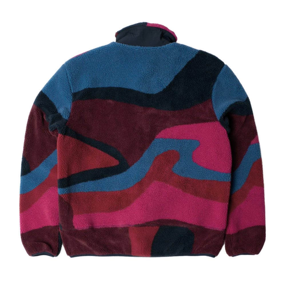 Full ftp booster polar fleece jacket Red