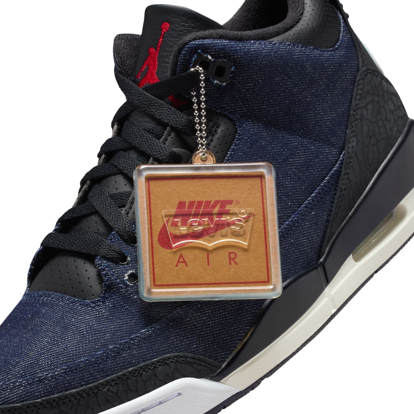 Air Jordan 3 x Levi's® "Indigo and Gym Red" IH7959-400