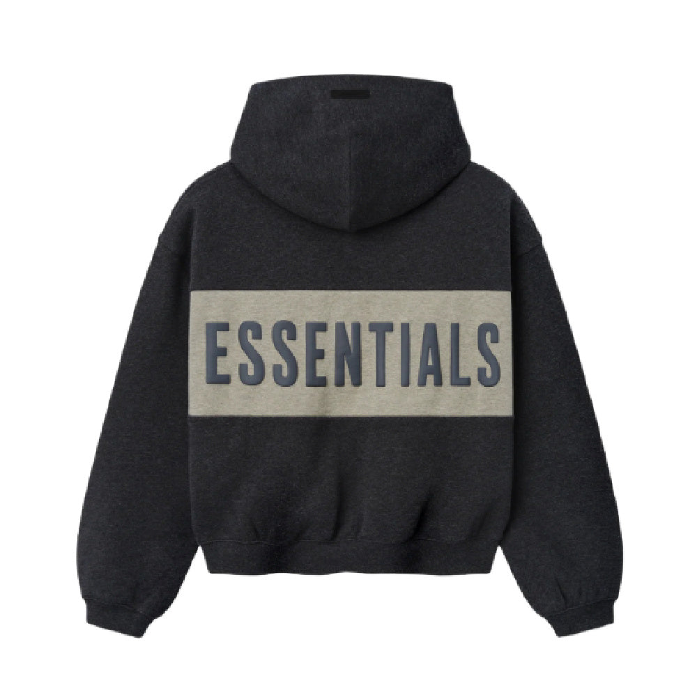 Kids Cropped Relaxed Panelled Hoodie RW00328-0120