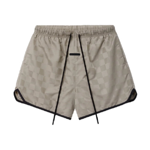 Nylon Checkered Gym Short RW00301-0055