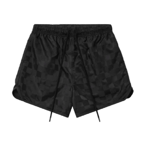 Nylon Checkered Gym Short RW00301-0031