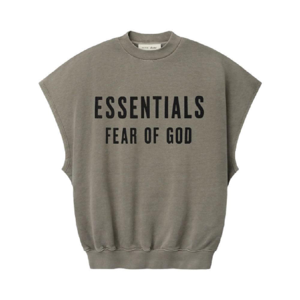 Relaxed Fleece Cutoff Sweatshirt RW00293-0145