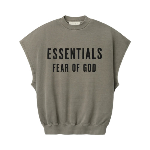 Relaxed Fleece Cutoff Sweatshirt RW00293-0145
