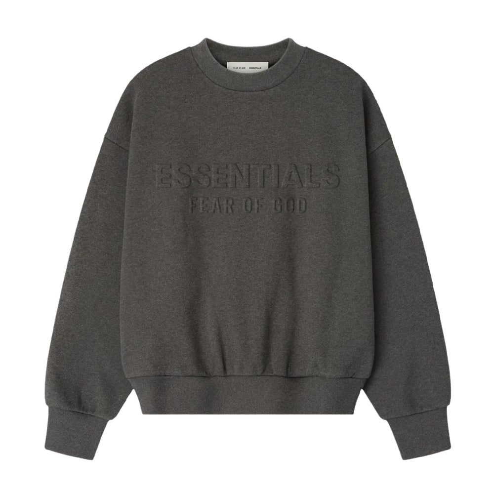 Embossed Classic Crewneck Sweatshirt