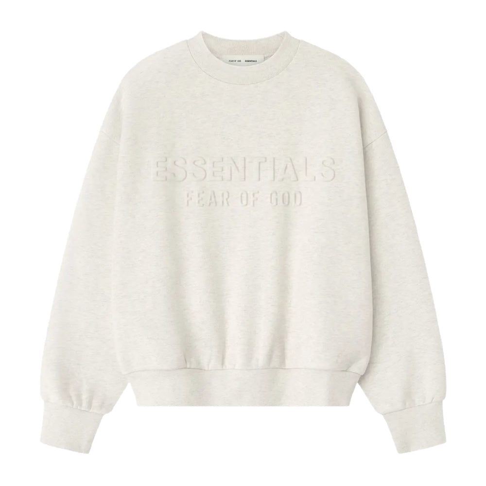Embossed Classic Crewneck Sweatshirt