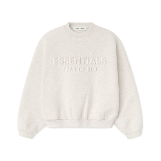 Embossed Classic Crewneck Sweatshirt